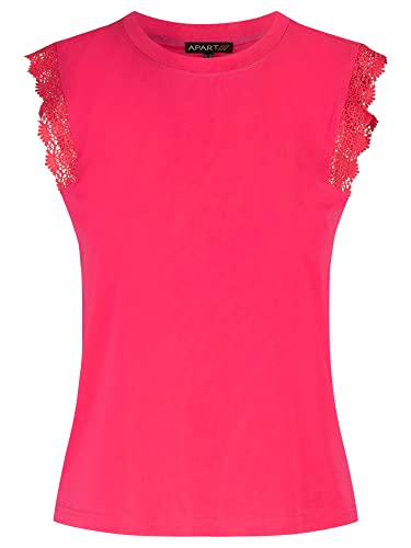 ApartFashion Damen Jerseytop, Rosa, 44 EU von ApartFashion