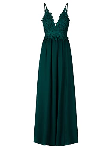 ApartFashion Damen Kleid, Emerald, Normal von ApartFashion