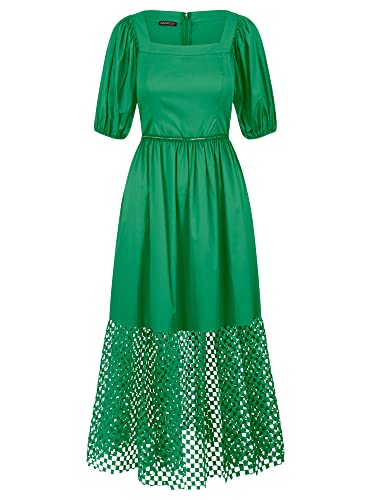 ApartFashion Damen Kleid, Grün, 40 EU von ApartFashion