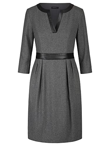 ApartFashion Damen Kleid, anthrazit-Melange, Normal von ApartFashion