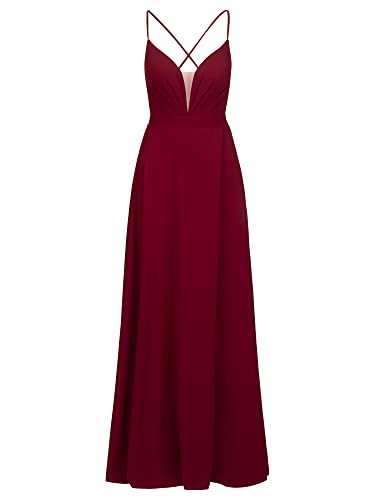 ApartFashion Damen Kleid Dress, Bordeaux, 34 EU von ApartFashion