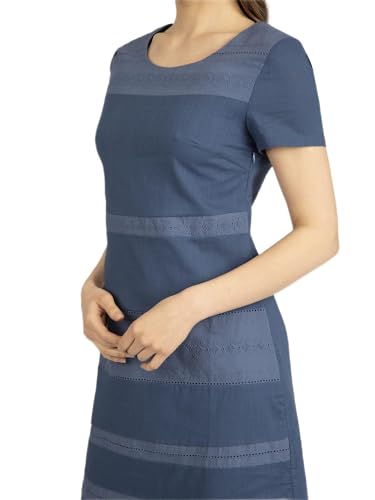 ApartFashion Damen Kleid Lässiges Abendkleid, Blau, Normal von ApartFashion