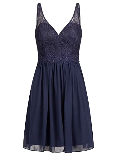 ApartFashion Damen L ssiges Abendkleid, Navy, S EU von ApartFashion