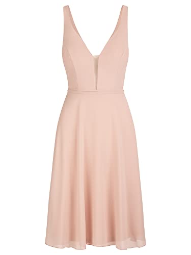 ApartFashion Damen L ssiges Abendkleid, Rosa, L EU von ApartFashion