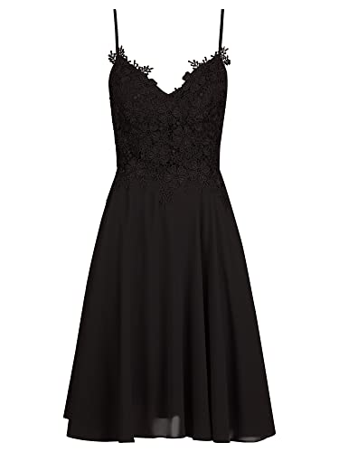 ApartFashion Damen L ssiges Abendkleid, Schwarz, M EU von ApartFashion