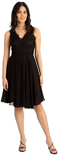 ApartFashion Damen L ssiges Abendkleid, Schwarz, M EU von ApartFashion