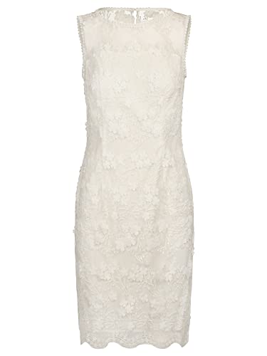 ApartFashion Damen Lace Dress Kleid, Creme, 38 EU von ApartFashion