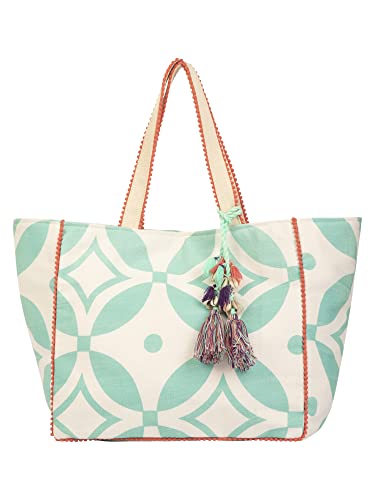 ApartFashion Damen Magic Handbag, weiß-Mint, One Size von ApartFashion