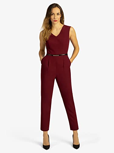 ApartFashion Damen Overalls, Bordeaux, Normal von ApartFashion