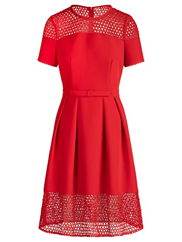 ApartFashion Damen Partykleid Kleid, Rot, 36 EU von ApartFashion