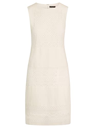 ApartFashion Damen Spitzenkleid Kleid, Creme, Normal von ApartFashion