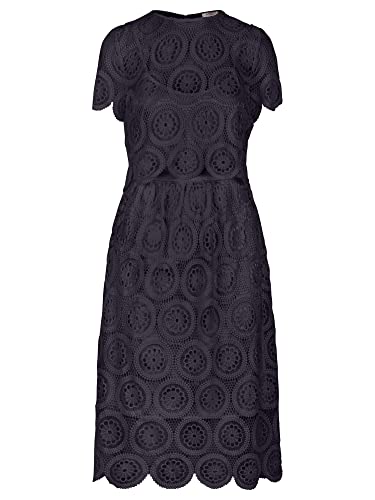 ApartFashion Damen Spitzenkleid Kleid, Navy, 38 EU von ApartFashion