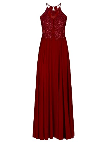 ApartFashion Women's Abendkleider Dress, Bordeaux, Normal von ApartFashion