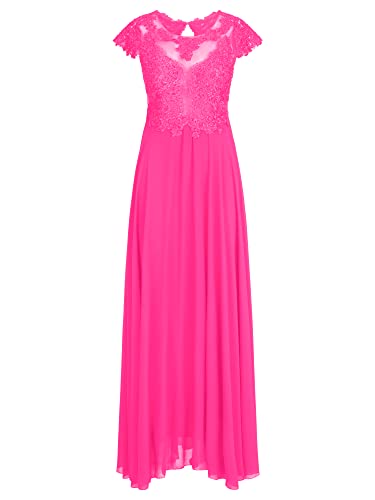 ApartFashion Women's Abendkleider Dress, Fuchsia, Normal von ApartFashion