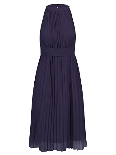 ApartFashion Women's Chiffonkleid, Navy, 40 von ApartFashion