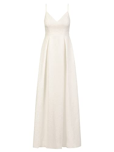 ApartFashion Women's Kleid Dress, Cream, Normal von ApartFashion