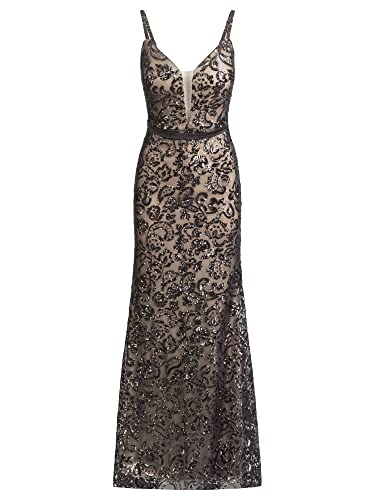 ApartFashion Women's Kleid Dress, SCHWARZ, Normal von ApartFashion