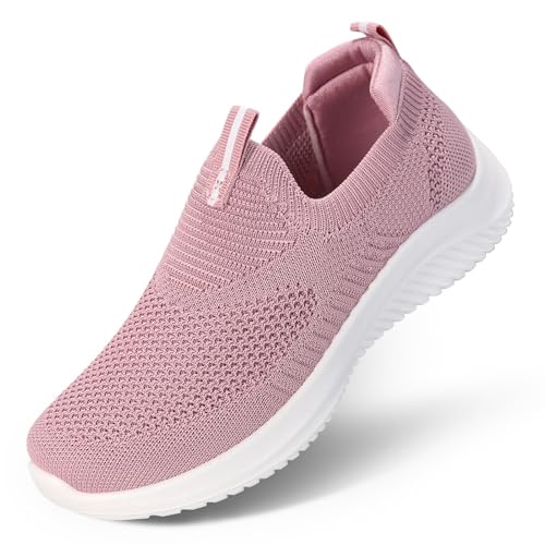 Apawwa Kinder Schuhe FüR Jungen Und Mädchen Turnschuhe Sportschuhe Slip On Kinderschuhe FüR Unisex-Kinder Z2400 Color Dpink Size 29 von Apawwa
