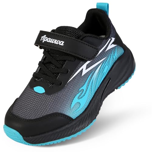 Apawwa Unisex Kinder Schuhe Jungen Mädchen Sneakers Kinderschuhe Laufschuhe für Jungs Mädels Jungen Sportschuhe und Mädchen Sportschuhe G1855 Color Blue Size 26 von Apawwa