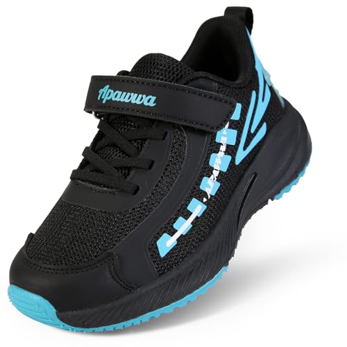 Apawwa Unisex Kinder Schuhe Jungen Mädchen Sneakers Kinderschuhe Laufschuhe für Jungs Mädels Jungen Sportschuhe und Mädchen Sportschuhe G1860 Color Blue Size 26 von Apawwa