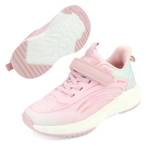 Apawwa Unisex Kinder Schuhe - Jungen & Mädchen Sneakers, Kinderschuhe Laufschuhe für Jungs & Mädels, Jungen-Sportschuhe und Mädchen-Sportschuhe G670 Color Pink Size 31 von Apawwa