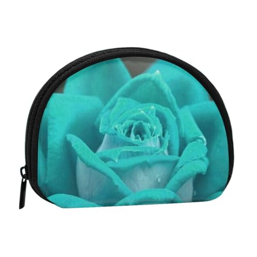 Mini-Geldbörse für Damen, mit Reißverschluss, für den täglichen Gebrauch und als Geschenk, Pretty Rose, Einheitsgröße, Münztasche von Apbdffjnf