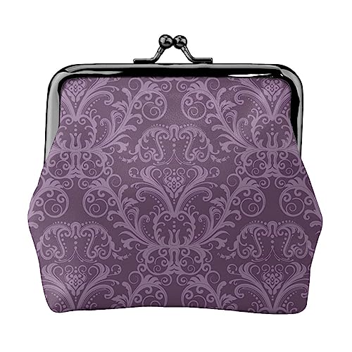 Turn-Blau Damen Mini Münzbörse Leder Geldbörse Tasche für den täglichen Gebrauch und Geschenke, violett, Einheitsgröße, Münztasche von Apbdffjnf