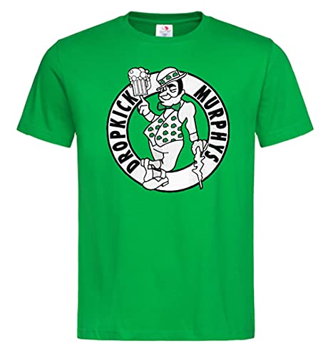 Dropkick Murphys/T-Shirt/Herren Men/GRÜN Green (XL) von ApeWear