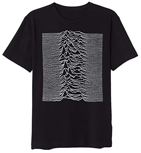 Joy Division - Unknown Pleasures/T-Shirt/Herren Men/Schwarz Black (XL) von ApeWear