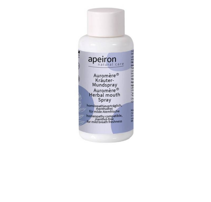 Apeiron Mundwasser Auromère - Homöopathie Kräuter-Mundwasser Konzentrat 100ml 6er Pack von Apeiron