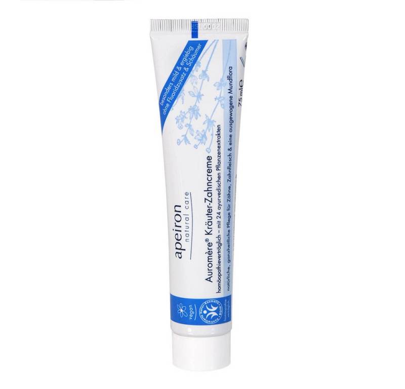 Apeiron Zahnpasta Auromère - Homöopathie Kräuter-Zahncreme 75ml 2er Pack von Apeiron