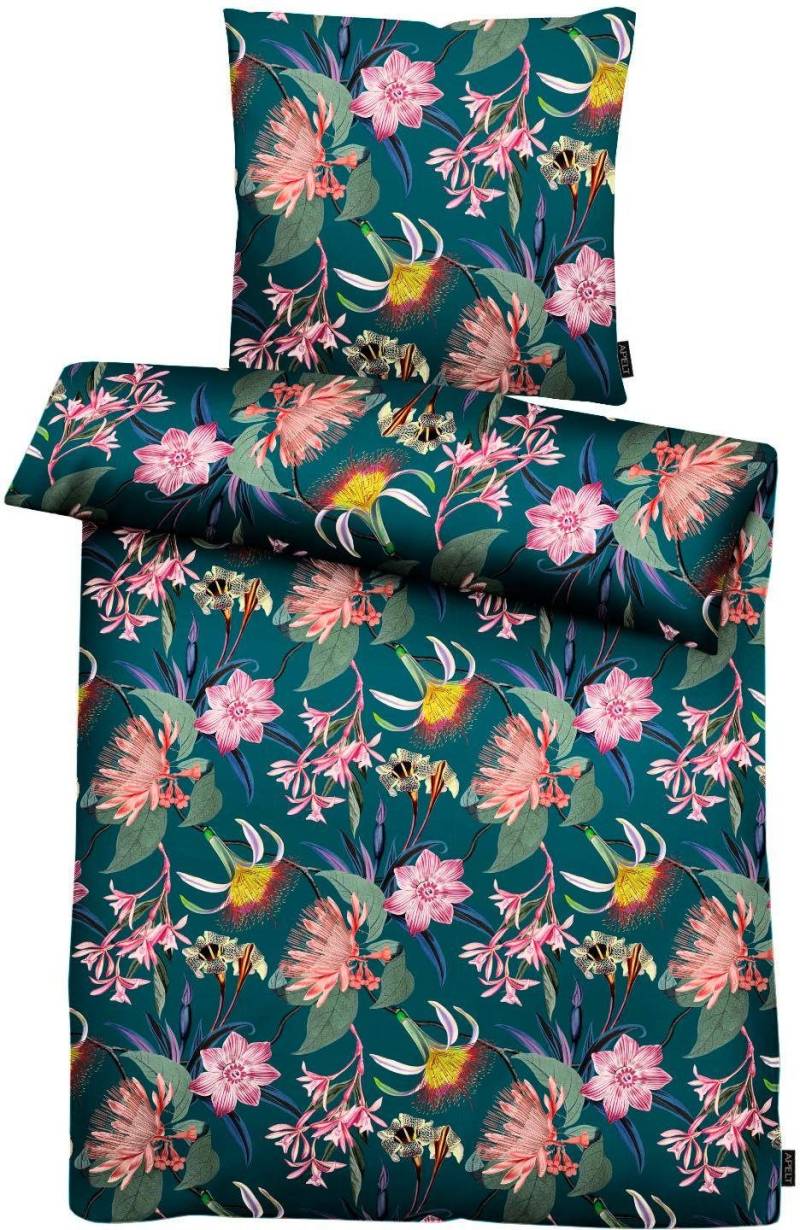 APELT Bettwäsche "Chiara" 2 Stk. tlg. Blumige Träume, GOTS zertifiziert - aus Baumwolle von Apelt