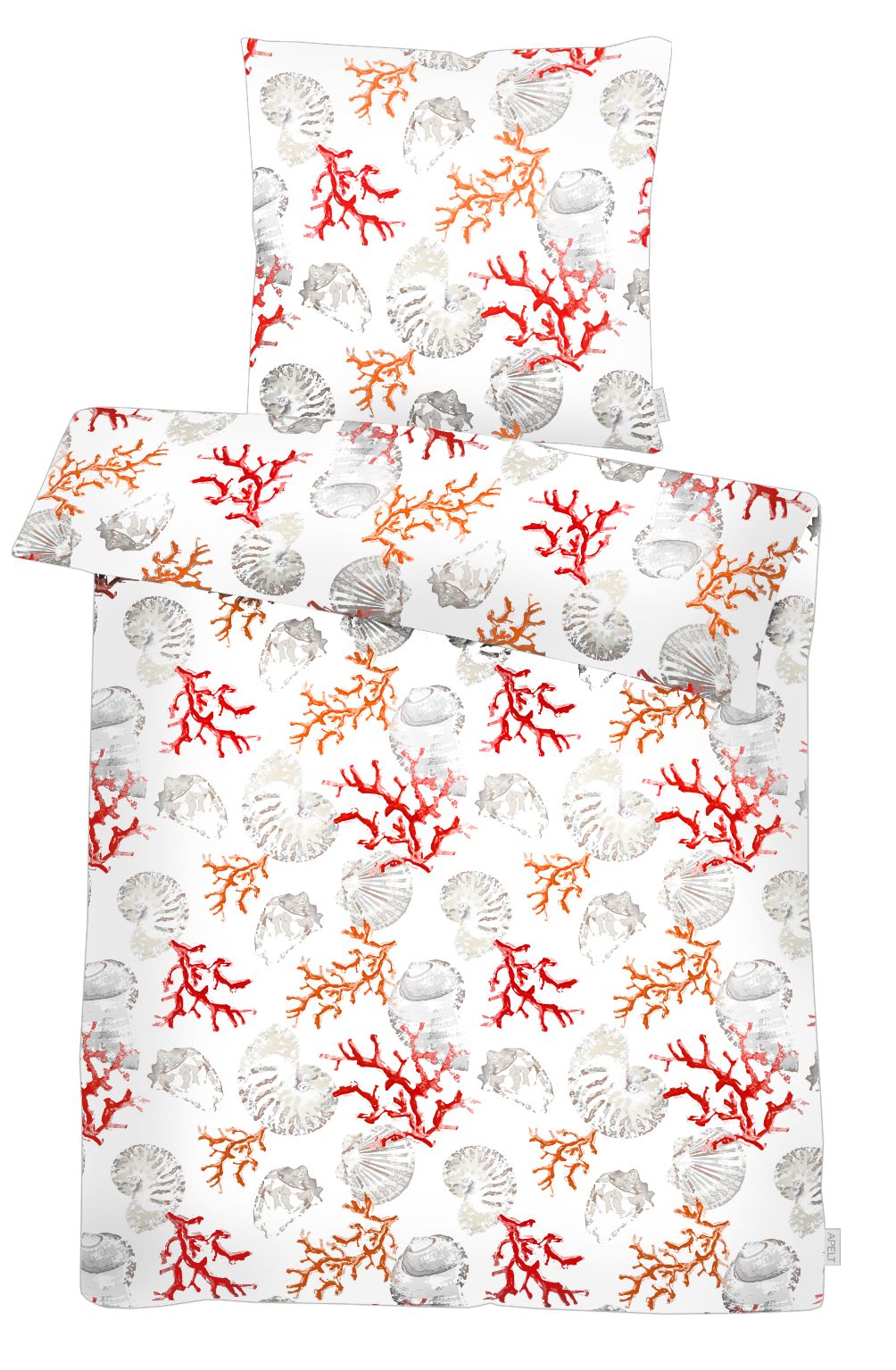 APELT Bettwäsche "Coral Gots" Korallen und Muscheln von Apelt