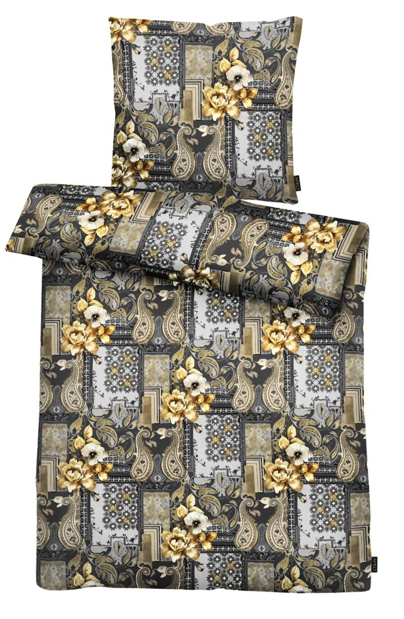 APELT Bettwäsche "Isabella Gots" 2 Stk. tlg. Paysleymuster von Apelt