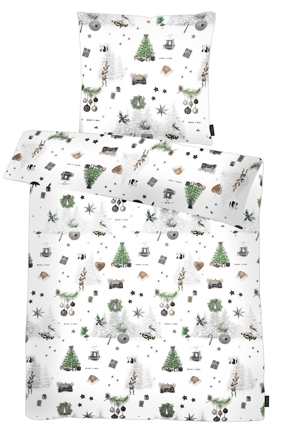 APELT Bettwäsche "Max Flanell" 2 Stk. tlg. Winterwelt APELT Bettwäsche "Max Flanell" 2 Stk. tlg. Winterwelt von Apelt