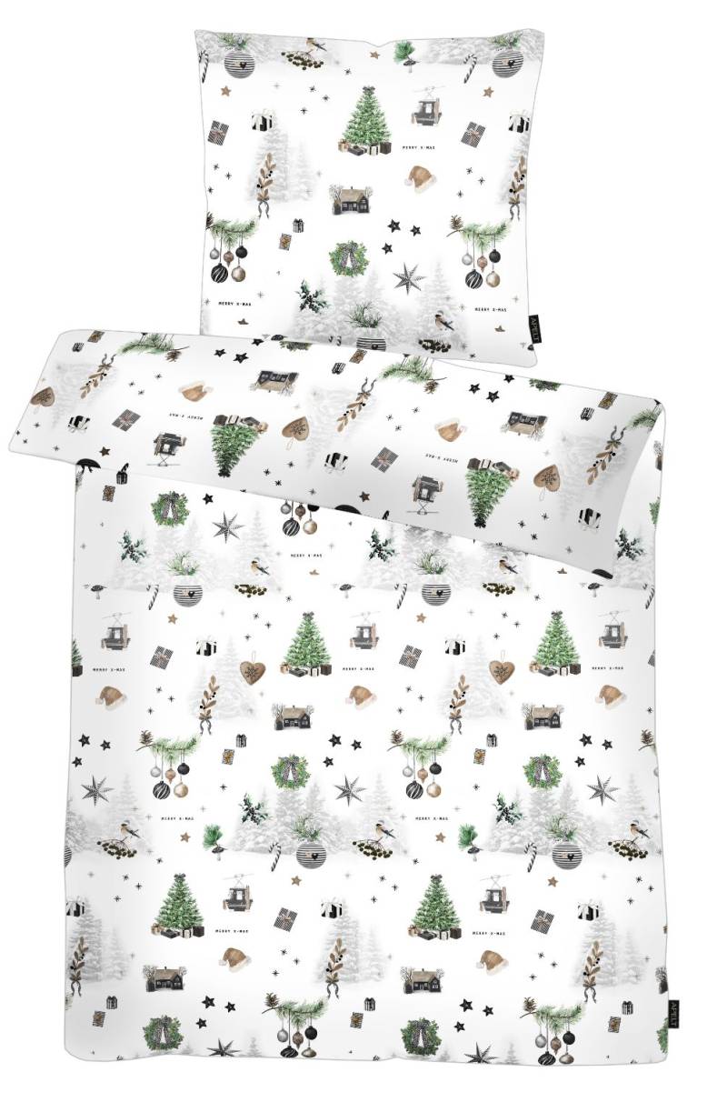 APELT Bettwäsche "Max Flanell" 2 Stk. tlg. Winterwelt von Apelt