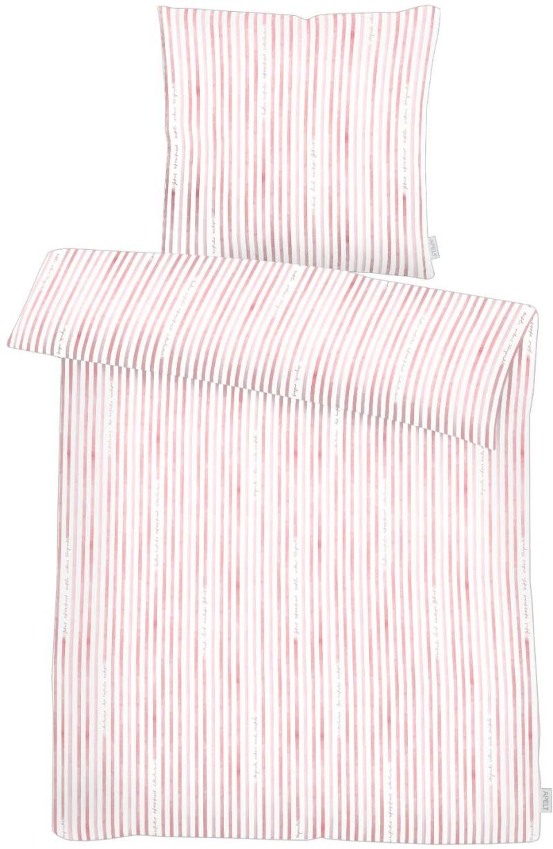 APELT Bettwäsche "Sky Gots" 2 Stk. tlg. Bio-Baumwolle, Pflegeliecht von Apelt