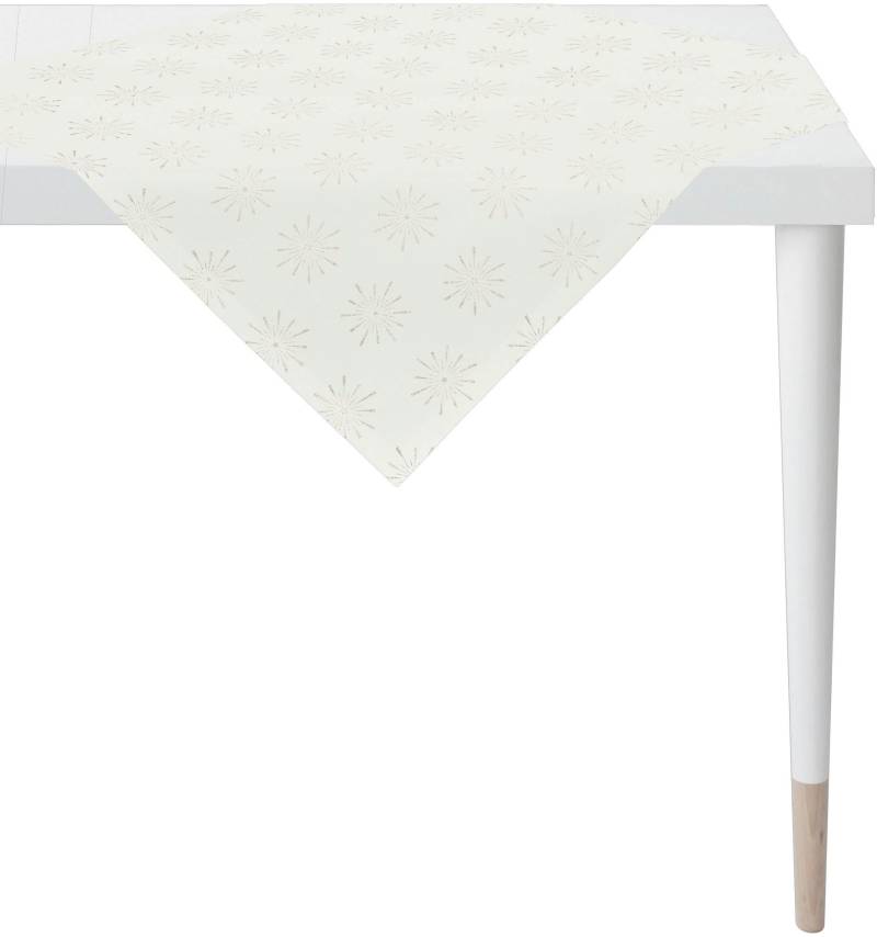 APELT Mitteldecke "6302 CHRISTMAS GLAM, Weihnachtsdeko, Weihnachten" Lurex-Jacquardgewebe von Apelt