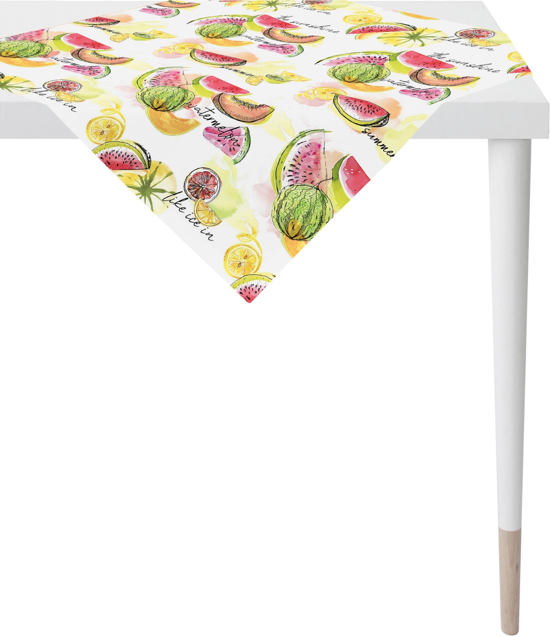 APELT Mitteldecke "7187 SUMMER GARDEN, Sommerdeko, Sommer" Digitaldruck von Apelt