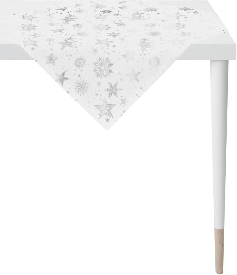 APELT Mitteldecke "9602 CHRISTMAS ELEGANCE, Weihnachtsdeko, Weihnachten", (1 St.), Lurex-Jacquardgewebe von Apelt