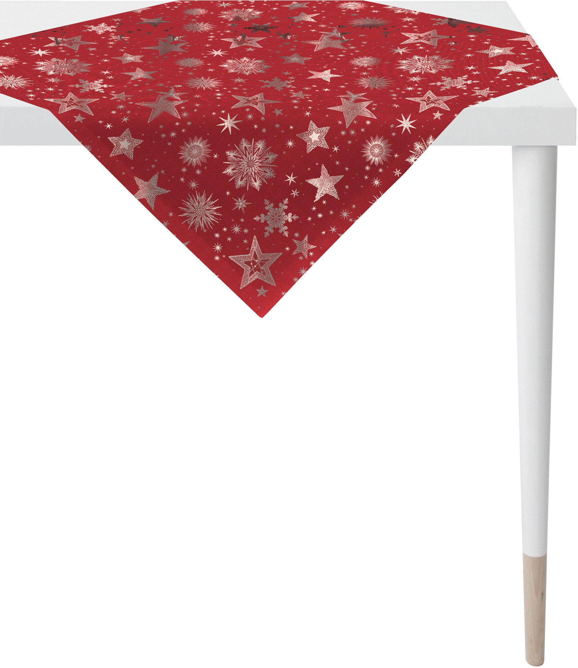 APELT Mitteldecke "9602 CHRISTMAS ELEGANCE, Weihnachtsdeko, Weihnachten" Lurex-Jacquardgewebe von Apelt