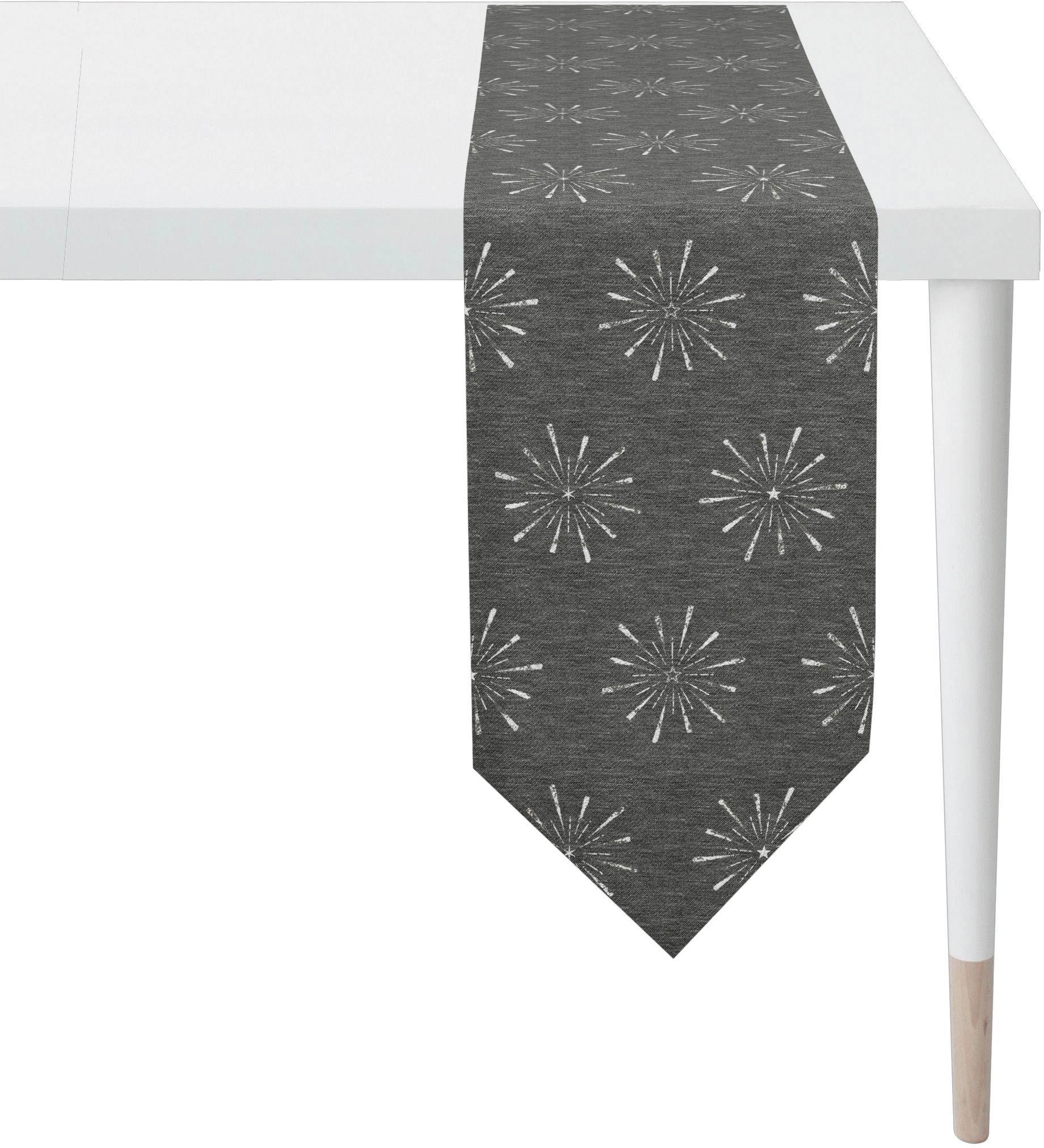 APELT Tischband "6302 CHRISTMAS GLAM, Weihnachtsdeko, Weihnachten" Lurex-Jacquardgewebe APELT Tischband "6302 CHRISTMAS GLAM, Weihnachtsdeko, Weihnachten" Lurex-Jacquardgewebe von Apelt