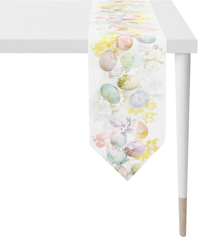 APELT Tischband "6908 HAPPY EASTER, Osterdeko, Ostern" Digitaldruck von Apelt