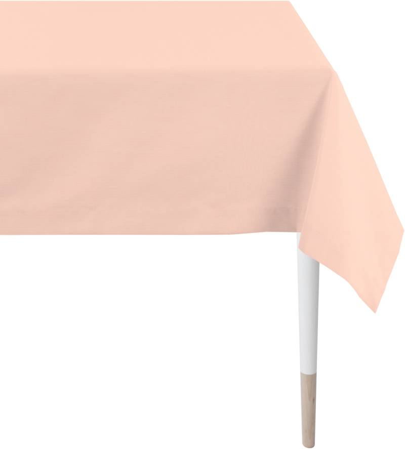 APELT Tischdecke "4362 Rips-Uni", (1 St.), UNI-BASIC von Apelt