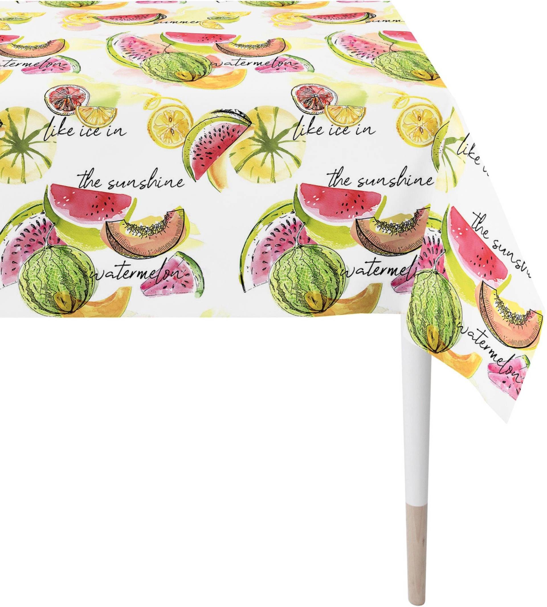 APELT Tischdecke "7187 SUMMER GARDEN, Sommerdeko, Sommer" Digitaldruck von Apelt