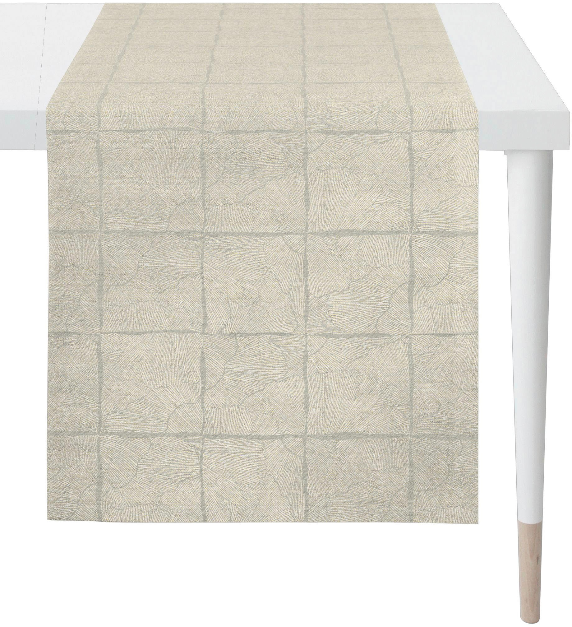 APELT Tischläufer "6300 CHRISTMAS GLAM, Weihnachtsdeko, Weihnachten" Lurex-Jacquardgewebe von Apelt