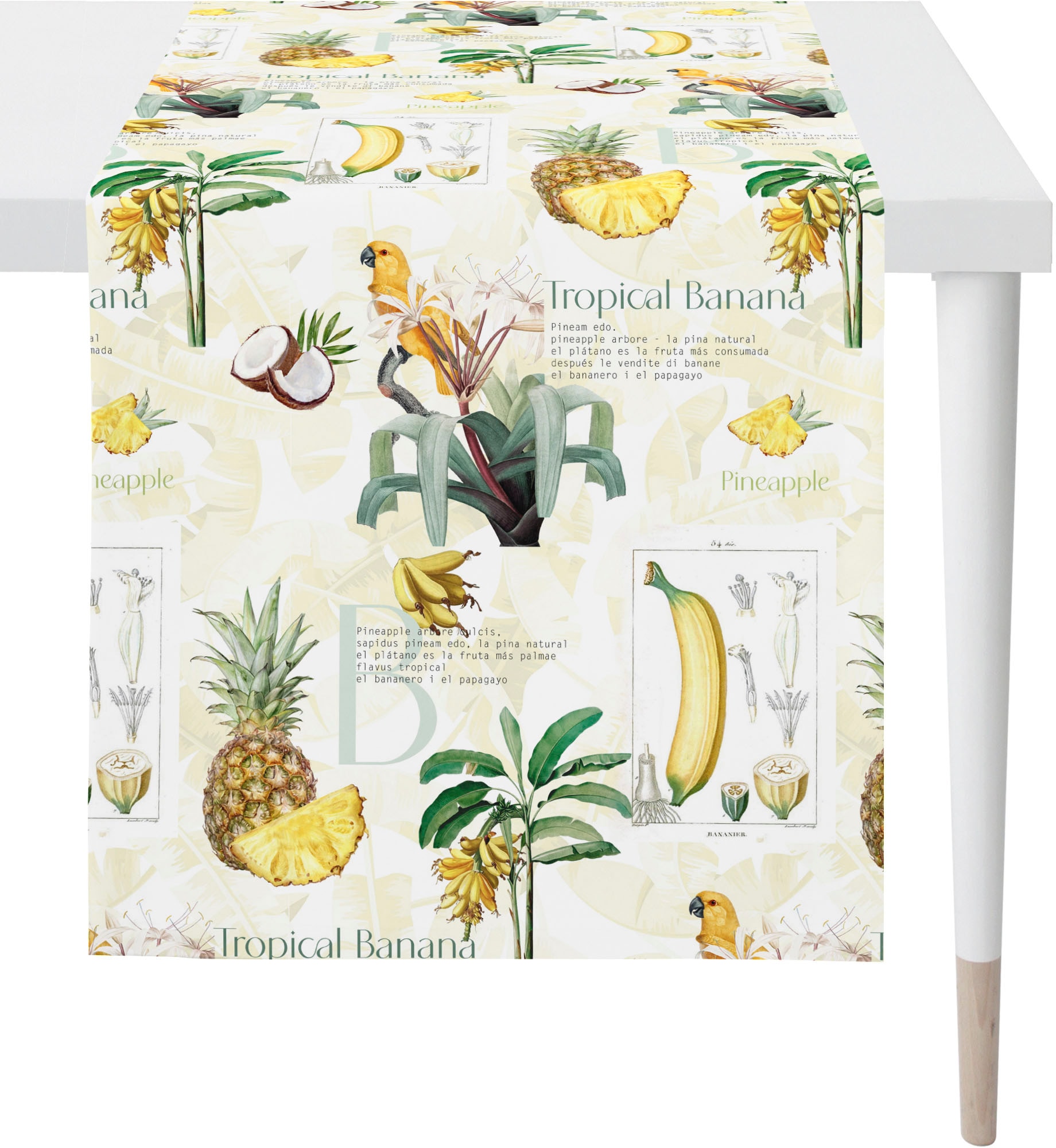 APELT Tischläufer "6521 SUMMERTIME, Sommerdeko, Sommer" Digitaldruck von Apelt