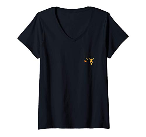 Damen Auf Aperol Spritztour Spritz Sprizz Sonne Urlaub Retro T-Shirt mit V-Ausschnitt Damen Auf Aperol Spritztour Spritz Sprizz Sonne Urlaub Retro T-Shirt mit V-Ausschnitt von Aperol Sprizz Sonne Sommer Drink Muttertag Design