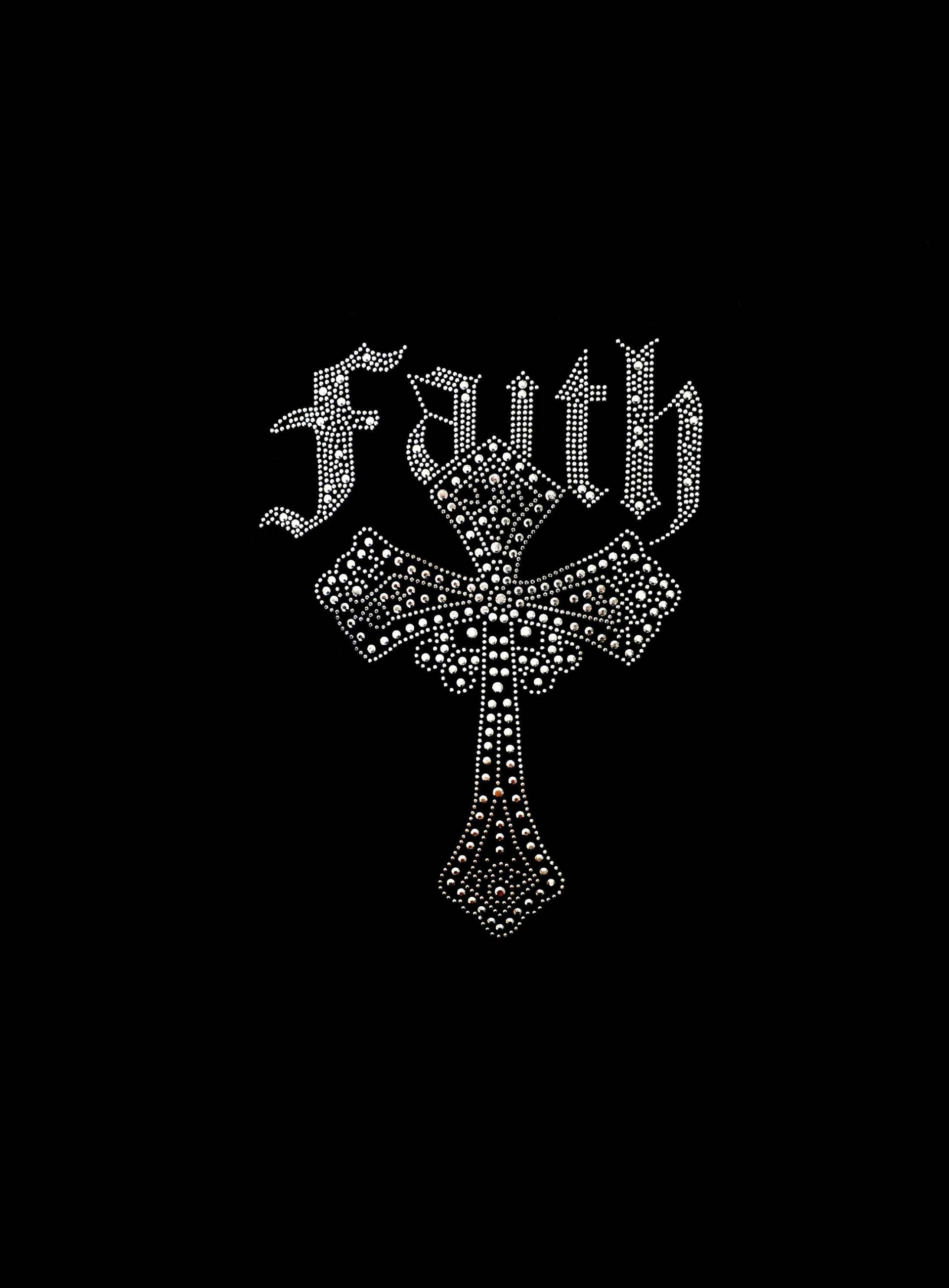 26cm Silber Nieten Applikation Faith Kreuz Cross Bügelbild Applikationen Metallnieten Gothic Rhinestone Bügeln Vertrauen Glaube Jesus Gott 26cm Silber Nieten Applikation Faith Kreuz Cross Bügelbild Applikationen Metallnieten Gothic Rhinestone Bügeln Vertrauen Glaube Jesus Gott von ApfelblueteShopDE