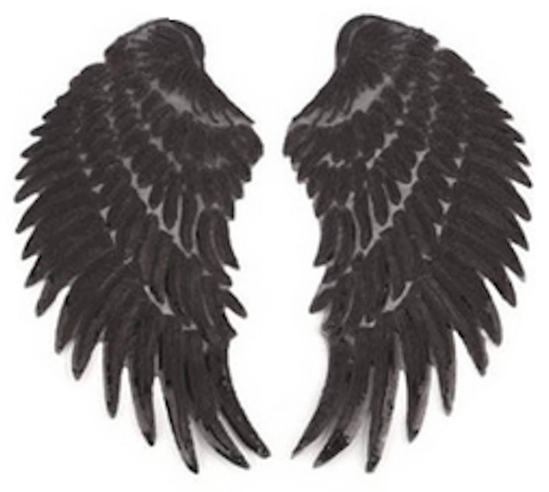 34cm Flügel Pailletten Schwarz Bügelbild Wings Applikation Hot Fix Bügelbilder Applikationen Engelsflügel Engel Teufel Sequins Patch Black 34cm Flügel Pailletten Schwarz Bügelbild Wings Applikation Hot Fix Bügelbilder Applikationen Engelsflügel Engel Teufel Sequins Patch Black von ApfelblueteShopDE